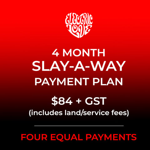 Slay-a-Way 4 Month Payment Plan
